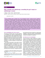 Fibre, microbes and radiotherapy: unravelling the gut’s impact on radiotherapy in cancer