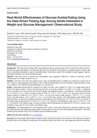 Real-World Effectiveness of Glucose-Guided Eating Using the Data-Driven Fasting App Among Adults Interested in Weight and Glucose Management: Observational Study