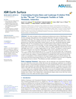 Constraining Erosion Rates and Landscape Evolution With In Situ ¹⁰Be and ²⁶Al Cosmogenic Nuclides at Table Mountain, Antarctica