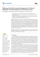 Exploring Global Environmental Engagement: The Role of Willingness and Membership in Environmental Action