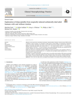 Exploration of sleep spindles from surgically induced unilaterally deaf adult humans with and without tinnitus