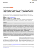 The Landscape of Supportive Care Needs Among Prostate Cancer Patients in New Zealand: A Cross‐Ethnic Analysis