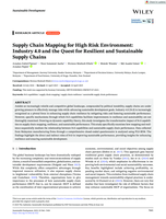Supply Chain Mapping for High Risk Environment: Industry 4.0 and the Quest for Resilient and Sustainable Supply Chains