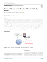 Thermo- and Mechanochemical Reduction of Ilmenite with H₂, Mg, and CaH₂