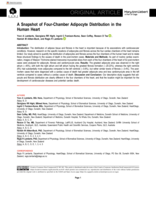 A Snapshot of Four-Chamber Adipocyte Distribution in the Human Heart