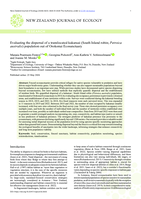 Evaluating the dispersal of a translocated kakaruai (South Island robin; <em>Petroica australis</em>) population out of Orokonui Ecosanctuary