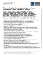 Inflammatory bowel disease phenotypes in diverse populations: a global comparative analysis