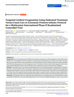 Targeted Cerebral Oxygenation Using Dedicated Treatment Versus Usual Care in Extremely Preterm Infants: Protocol for a Multicentre International Phase II Randomised Controlled Trial