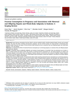 Fructose Consumption in Pregnancy and Associations with Maternal and Offspring Hepatic and Whole-Body Adiposity in Rodents: A Scoping Review