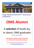 Otago Medical School 150th Anniversary: OMS Alumni Select Bibliography