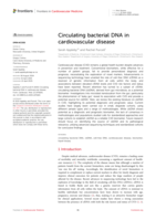 Circulating bacterial DNA in cardiovascular disease