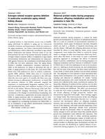 Abstract 4427 Maternal protein intake during pregnancy influences offspring metabolism and liver proteome in later life