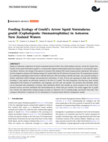Feeding Ecology of Gould's Arrow Squid <em>Nototodarus gouldi</em> (Cephalopoda: Ommastrephidae) in Aotearoa New Zealand Waters