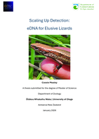 Scaling Up Detection: eDNA for Elusive Lizards