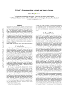 TMASC: Transmasculine Attitude and Speech Corpus