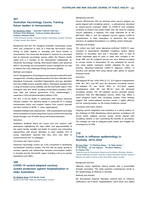 Australian Vaccinology Course: Training future leaders in immunisation