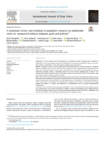 A systematic review and synthesis of qualitative research on stakeholder views on commercial tobacco endgame goals and policies