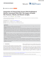 Integration of Clinical Risk Factors With Radiological Metrics Associated With PSH: The Impact of Stoma Site Features, Obesity and Muscle Atrophy