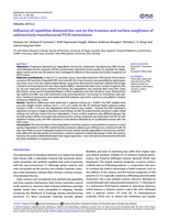 Influence of repetitive diamond bur use on the trueness and surface roughness of subtractively manufactured PICN restorations