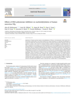 Effects of RNA Polymerase Inhibitors on Nucleotidylylation of Human Norovirus VPg
