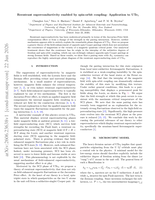 Reentrant superconductivity enabled by spin-orbit coupling: Application to UTe₂