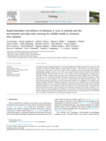 Rapid GeneXpert surveillance of influenza A virus in seabirds and the environment provides early warning for wildlife health in Aotearoa New Zealand
