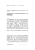 Child and youth fuel poverty: assessing the known and unknown