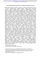 The Vertebrate Genomes Project Phase I: A global reference genome resource