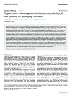 Depression in neurodegenerative disease: neurobiological mechanisms and emerging treatments