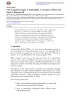 A Socio-spatial Analysis of Vulnerability to Increases in Motor Fuel Costs in Aotearoa NZ