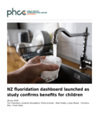 NZ fluoridation dashboard launched as study confirms benefits for children