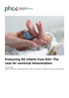 Protecting NZ infants from RSV: The case for universal immunisation