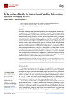 To Be or Gan a Bheith: An Instructional Coaching Intervention for Irish Secondary Science