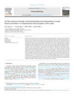 Air flow dynamics through a breached foredune and relationships to trough blowout formation: A Computational Fluid Dynamics (CFD) study