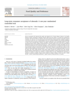 Long-term consumer acceptance of almonds: A one-year randomised controlled trial