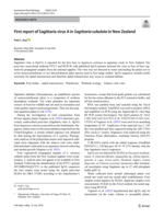 First report of Sagittaria virus A in <em>Sagittaria subulata<em> in New Zealand