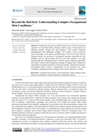 Beyond the Red Itch: Understanding Complex Occupational Skin Conditions