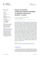 Neural mechanisms underlying cognitive inflexibility in obsessive-compulsive disorder: a review