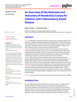 An Overview of the Rationale and Outcomes of Residential Camps for Children with Inflammatory Bowel Disease