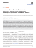 Advances in Smart Wearable Biosensors for Non‐Invasive and Microneedle‐Based Health Monitoring: A Physiological Fluids‐Based Approach