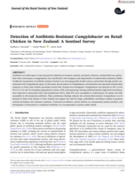 Detection of Antibiotic-Resistant Campylobacter on Retail Chicken in New Zealand: A Sentinel Survey
