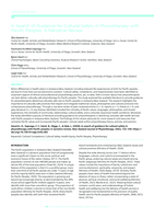 In search of guidance for cultural safety in physiotherapy with Pacific peoples: A narrative review