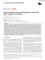 Cryptic Superfine Placer Gold Populations, Round Hill Mine, Southern New Zealand