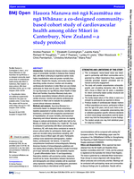 Hauora Manawa mō ngā Kaumātua me ngā Whānau: a co-designed community-based cohort study of cardiovascular health among older Māori in Canterbury, New Zealand—a study protocol