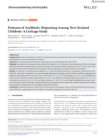 Patterns of Antibiotic Dispensing Among New Zealand Children: A Linkage Study