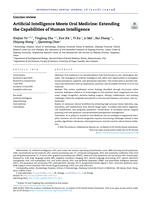 Artificial Intelligence Meets Oral Medicine: Extending the Capabilities of Human Intelligence