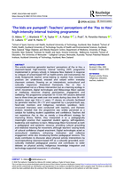 'The kids are pumped!': Teachers' perceptions of the 'Pau te Hau' high-intensity interval training programme
