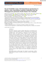 Not all rhodoliths need a bed–depositional mechanisms in shallow water <em>Sporolithon nodosum</em> rhodoliths from the Whangaparaoa peninsula (North Island, New Zealand)