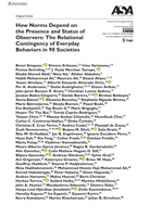 How Norms Depend on the Presence and Status of Observers: The Relational Contingency of Everyday Behaviors in 90 Societies