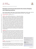 Divergent coronaviruses discovered in the virome of lamprey with reddening syndrome